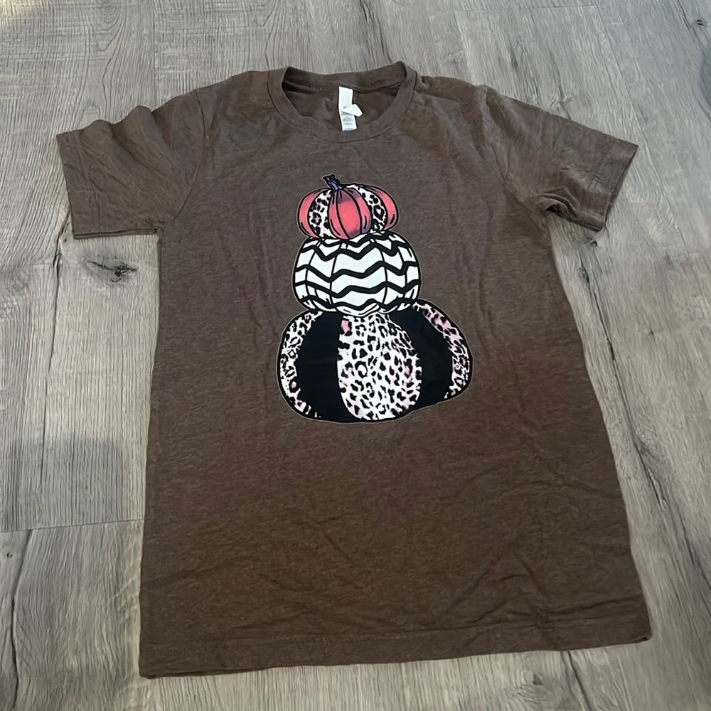 🔥 A size small canvas shirt fall pumpkin brown